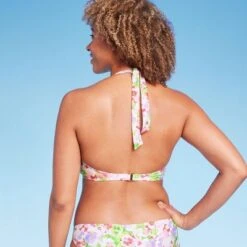 Women's Halter Center Front Ring Bralette Bikini Top - Shade & Shore™ Multi Floral Print 14 Women's Halter Center Front Ring Bralette Bikini Top - Shade & Shore™ Multi Floral Print -Clothing Sales Store GUEST 072e659b 1ac8 44e3 a063 c98f6c64b5a4