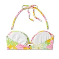 Women's V-Wire Bandeau Halter Bikini Top - Shade & Shore™ Multi Floral Print -Clothing Sales Store GUEST 079370e3 5b81 4ece abf5 e0a2c9631d0f