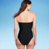 Women's Bandeau Cut Out High Leg Cheeky One Piece Swimsuit - Shade & Shore™ Black -Clothing Sales Store GUEST 0c59588d e710 4fd5 8c15 bfe1a477c83c