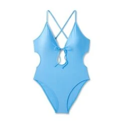 Women's Tie-Front Plunge One Piece Swimsuit - Shade & Shore™ -Clothing Sales Store GUEST 0ef6e0db 3942 4f43 b0cf 3445d93cecba