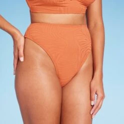 Women's High Waist Extra Cheeky High Leg Jacquard Bikini Bottom - Shade & Shore™ Orange 9 Women's High Waist Extra Cheeky High Leg Jacquard Bikini Bottom - Shade & Shore™ Orange -Clothing Sales Store GUEST 16309819 7a5c 4fa5 a938 1a4433e8e960