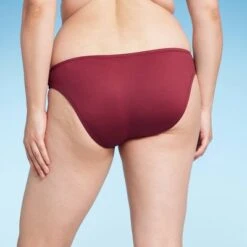 Women's Medium Coverage Hipster Bikini Bottom - Shade & Shore™ Burgundy -Clothing Sales Store GUEST 1681971e 3ee9 46d2 be25 7c075d3b3a97