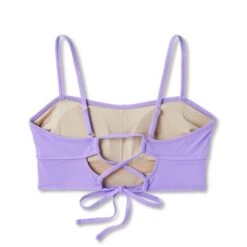 Women's Shirred Longline Bikini Top - Shade & Shore™ Purple -Clothing Sales Store GUEST 168eea2c 6c4e 4a95 90dc 8d7aebea725b