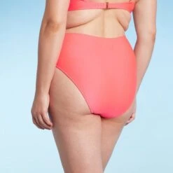 Women's High Waist Cheeky Bikini Bottom - Shade & Shore™ Pink -Clothing Sales Store GUEST 174ea570 1f5c 41bd 8ccc 8981282c49dc