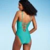 Women's Lace-Up One Piece Swimsuit - Shade & Shore™ Teal 1 Women's Lace-Up One Piece Swimsuit - Shade & Shore™ Teal -Clothing Sales Store GUEST 17a8816d 439b 46c4 a081 cda283b9fb6e