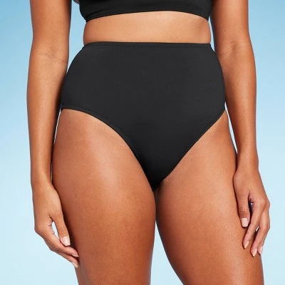 Women's High Waist Cheeky Bikini Bottom - Shade & Shore™ 5 Women's High Waist Cheeky Bikini Bottom - Shade & Shore™ - Image 3