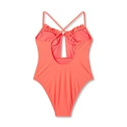 Women's Front Cut Out Ruffle Detail One Piece Swimsuit - Shade & Shore™ -Clothing Sales Store GUEST 1f74679c cd74 434c 9c80 ece1193de9a9