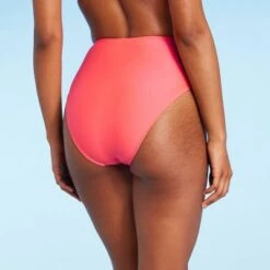 Women's High Waist Cheeky Bikini Bottom - Shade & Shoreâ„¢ Pink
