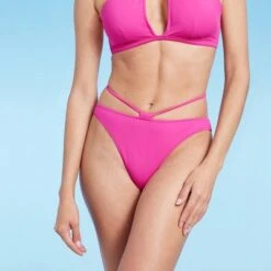 Women's Strappy High Leg Extra Cheeky Bikini Bottom - Shade & Shore™ -Clothing Sales Store GUEST 2e5dffa8 ddcc 4067 ac98 0f1fa7c6e5e4