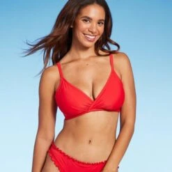 Women's Triangle Surplice Bralette Bikini Top - Shade & Shore™ -Clothing Sales Store GUEST 2f0f881b 57f4 4a76 be33 e2451adabb28