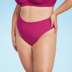 Women's Mid-Rise Hipster Bikini Bottom - Shade & Shore™ Berry Purple -Clothing Sales Store GUEST 3061bb4a 11bd 441e 86d1 3079a61a1aa3