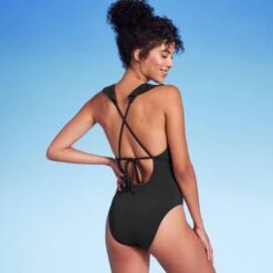 Women's Plunge Flounce Neckline One Piece Swimsuit - Shade & Shore™ -Clothing Sales Store GUEST 31456035 6a72 4c2e b507 7c7db7af7743