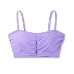 Women's Shirred Longline Bikini Top - Shade & Shore™ Purple -Clothing Sales Store GUEST 3462de7d 2372 4cab a38a ce48cbb23bc8