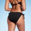 Women's Side-Tie Medium Coverage Hipster Bikini Bottom - Shade & Shore™