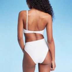 Women's One Shoulder Cut Out Extra Cheeky One Piece Swimsuit - Shade & Shore™ White 10 Women's One Shoulder Cut Out Extra Cheeky One Piece Swimsuit - Shade & Shore™ White -Clothing Sales Store GUEST 39b776d3 23f5 406a 9d64 57aaea9a8068