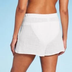 Women's Pull-On Cover Up Shorts - Shade & Shore™ Off-White -Clothing Sales Store GUEST 4230c55f e68e 4fa1 989a 33457b35941d
