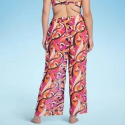 Women's Pull-On Cover Up Pants - Shade & Shore™ Multi Abstract Print -Clothing Sales Store GUEST 47a20208 271b 4fb2 a75f e46194871b01