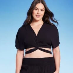 Women's Multiway Wrap Cover Up Top - Shade & Shore™ 6 Women's Multiway Wrap Cover Up Top - Shade & Shore™ -Clothing Sales Store GUEST 4abbb713 aded 4068 83e1 7df2d2dae26e