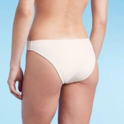Women's Cheeky Bikini Bottom - Shade & Shore™ Off-White