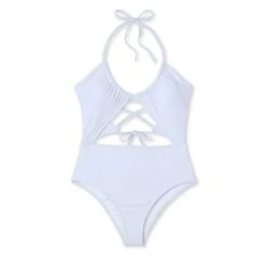 Women's Cut Out Halter Lurex One Piece Swimsuit - Shade & Shore™ Cream 10 Women's Cut Out Halter Lurex One Piece Swimsuit - Shade & Shore™ Cream -Clothing Sales Store GUEST 51bbd19b a76f 462b 8339 2e50b4ab0890