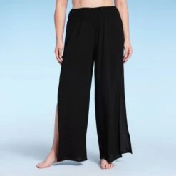Women's Smocked Waist Side Slit Cover Up Pants - Shade & Shore™ -Clothing Sales Store GUEST 584fe872 aceb 446f a289 02c0d77a2bea