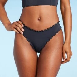 Women's Side-Tie High Leg Extra Cheeky Bikini Bottom - Shade & Shore™ Gray -Clothing Sales Store GUEST 5ecaafdb 19a0 4300 889a 2c45a4a27a82