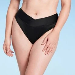 Women's V-Front Mid-Rise High Leg Cheeky Bikini Bottom - Shade & Shore™ 11 Women's V-Front Mid-Rise High Leg Cheeky Bikini Bottom - Shade & Shore™ -Clothing Sales Store GUEST 61d5348d 4892 44d1 a6ef bbc689daad92