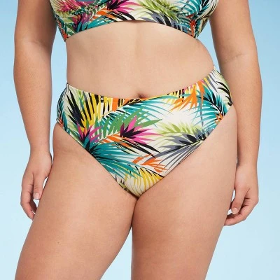 Women's Mid-Rise Hipster Bikini Bottom - Shade & Shore™ Multi 5 Women's Mid-Rise Hipster Bikini Bottom - Shade & Shore™ Multi - Image 3