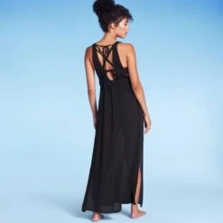 Women's Plunge Cover Up Maxi Dress - Shade & Shore™