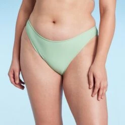 Women's High Leg Extra Cheeky Bikini Bottom - Shade & Shore™ Green -Clothing Sales Store GUEST 6825630e 9ca1 4250 9239 d44879d1343e