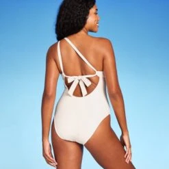 Women's One Shoulder Plunge Cut Out One Piece Swimsuit - Shade & Shore™ -Clothing Sales Store GUEST 69d624a1 358f 4e1b 98c1 c10a0c0914bd