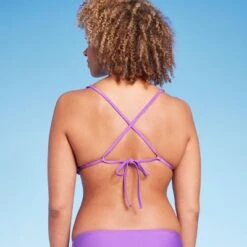 Women's Crochet Triangle Bikini Top - Shade & Shore™ Purple -Clothing Sales Store GUEST 6a922cb3 8ca7 4532 9408 e37b8ee98030