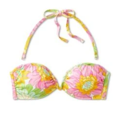Women's V-Wire Bandeau Halter Bikini Top - Shade & Shore™ Multi Floral Print -Clothing Sales Store GUEST 6cfd2f0e 706b 4dc2 8230 ed457db30546