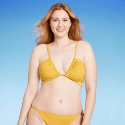 Women's Strappy Ring Detail Bikini Top - Shade & Shore™ Yellow -Clothing Sales Store GUEST 6d3e1097 fe58 4f23 8aca 49ea72833fb9