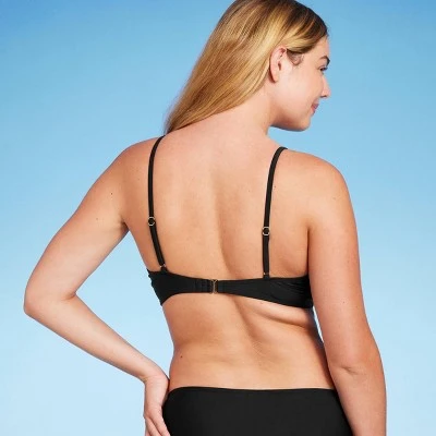 Women's Center Front Ring Triangle Bikini Top - Shade & Shore™ 6 Women's Center Front Ring Triangle Bikini Top - Shade & Shore™ - Image 4