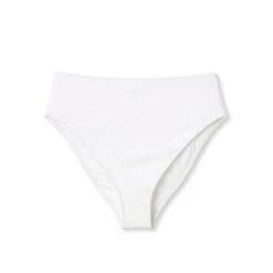 Women's High Waist Cheeky Bikini Bottom - Shade & Shore™ White -Clothing Sales Store GUEST 79b7dc98 0d0b 49f1 9ad0 3b9dbdce0afa