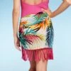Women's Side-Tie Fringe Cover Up Sarong - Shade & Shore™ Multi Tropical Print -Clothing Sales Store GUEST 7ec462ca 8127 46ae b5f2 56545b2bf2b2