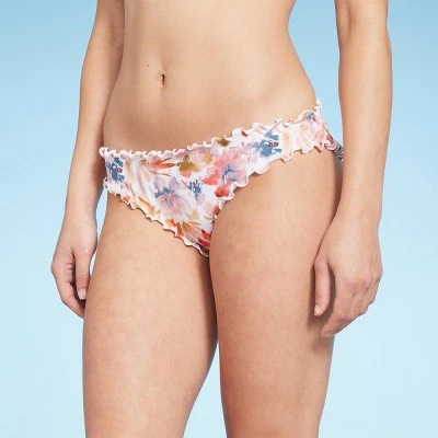 Women's Ruffle Cheeky Bikini Bottom - Shade & Shore™ Multi Floral Print 5 Women's Ruffle Cheeky Bikini Bottom - Shade & Shore™ Multi Floral Print - Image 3