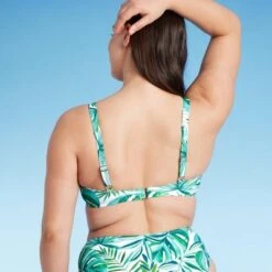 Women's Underwire Bralette Bikini Top - Shade & Shore™ Green Tropical Print -Clothing Sales Store GUEST 9116511b d6bf 4e30 a5ac a48147da08fb