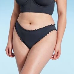 Women's Side-Tie High Leg Extra Cheeky Bikini Bottom - Shade & Shore™ Gray -Clothing Sales Store GUEST 984a86f9 8e30 48b3 90fa 8be97ebbfdeb