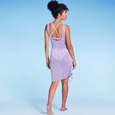 Women's Lurex Tunneled Side Cover Up Tank Dress - Shade & Shore™ Lilac Purple -Clothing Sales Store GUEST 9c836616 d92d 4b2f b1ae e45d8317a0e6