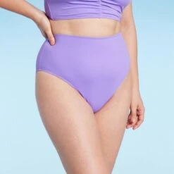 Women's High Waist Bikini Bottom - Shade & Shore™ Purple -Clothing Sales Store GUEST a080a491 9457 4ba1 b7e8 2b468dc31bc2