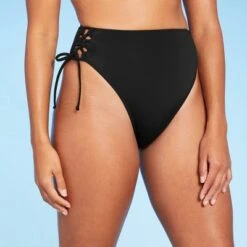 Women's Lace-Up High Waist High Leg Extra Cheeky Bikini Bottom - Shade & Shore™ -Clothing Sales Store GUEST a2cac8ab 0439 4aa8 8b36 775ec9c72368