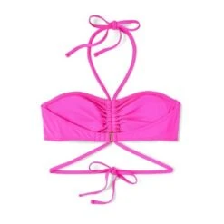 Women's Strappy Halter Bandeau Bikini Top - Shade & Shore™ Pink -Clothing Sales Store GUEST a6f7e0a1 1305 4ebb 921b 4654eda7fff6
