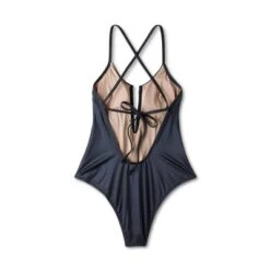 Women's Shirred V-Wire Plunge One Piece Swimsuit - Shade & Shore™ Gray 14 Women's Shirred V-Wire Plunge One Piece Swimsuit - Shade & Shore™ Gray -Clothing Sales Store GUEST a8b56d38 35a7 4be8 965f 8aee25dccbc6