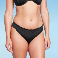 Women's Ruffle Extra Cheeky Bikini Bottom - Shade & Shore™ Black -Clothing Sales Store GUEST a97349c1 741e 4d9f a2ef a78227b4bc42