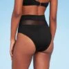 Women's Mesh High Waist Bikini Bottom - Shade & Shore™ Black -Clothing Sales Store GUEST ad1af888 5ccc 4f19 9f79 520ba5f09d7c