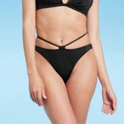 Women's Strappy High Leg Extra Cheeky Bikini Bottom - Shade & Shore™ -Clothing Sales Store GUEST b0783829 98b8 48b0 9c33 a69bde0a0e94
