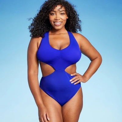 Women's Braided Strap Detail Monokini One Piece Swimsuit - Shade & Shore™ 8 Women's Braided Strap Detail Monokini One Piece Swimsuit - Shade & Shore™ - Image 6