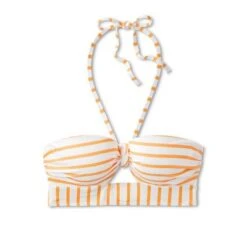 Women's Lightly Lined Tunneled Front Keyhole Bikini Top - Shade & Shore™ Orange -Clothing Sales Store GUEST bcaeb77c 1b3d 4265 995f e86b17c316c4